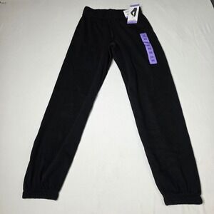 LAZYPANTS Jogger Sweatpants Womens XS Fleece Lined Soft Midweight Black NWT